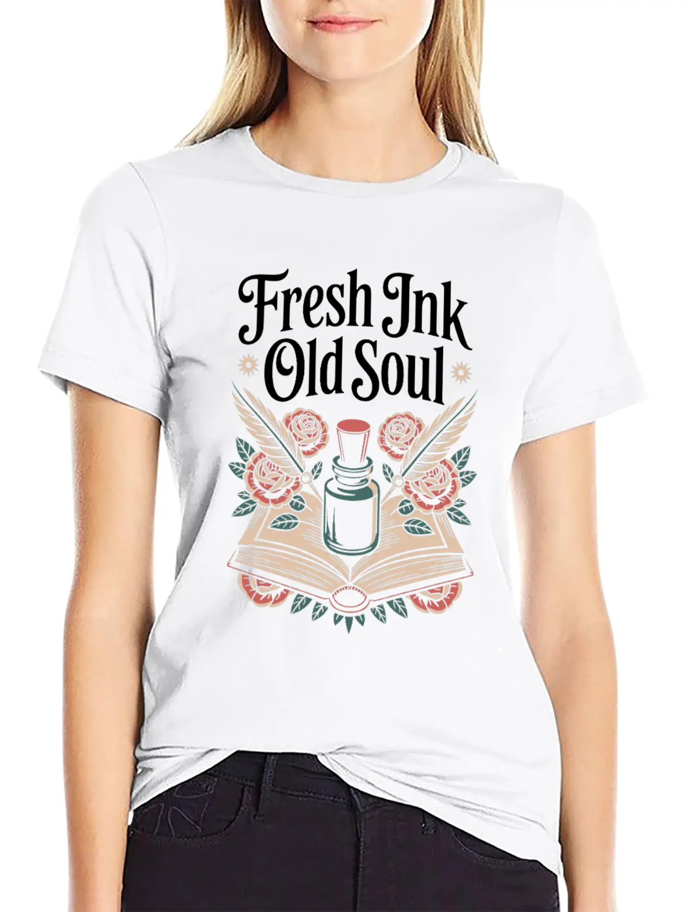 Seniors With Tattoos Inked Pride Aging Rebel Cool Modern Fit Casual T-Shirt – Clean And Versatile Design