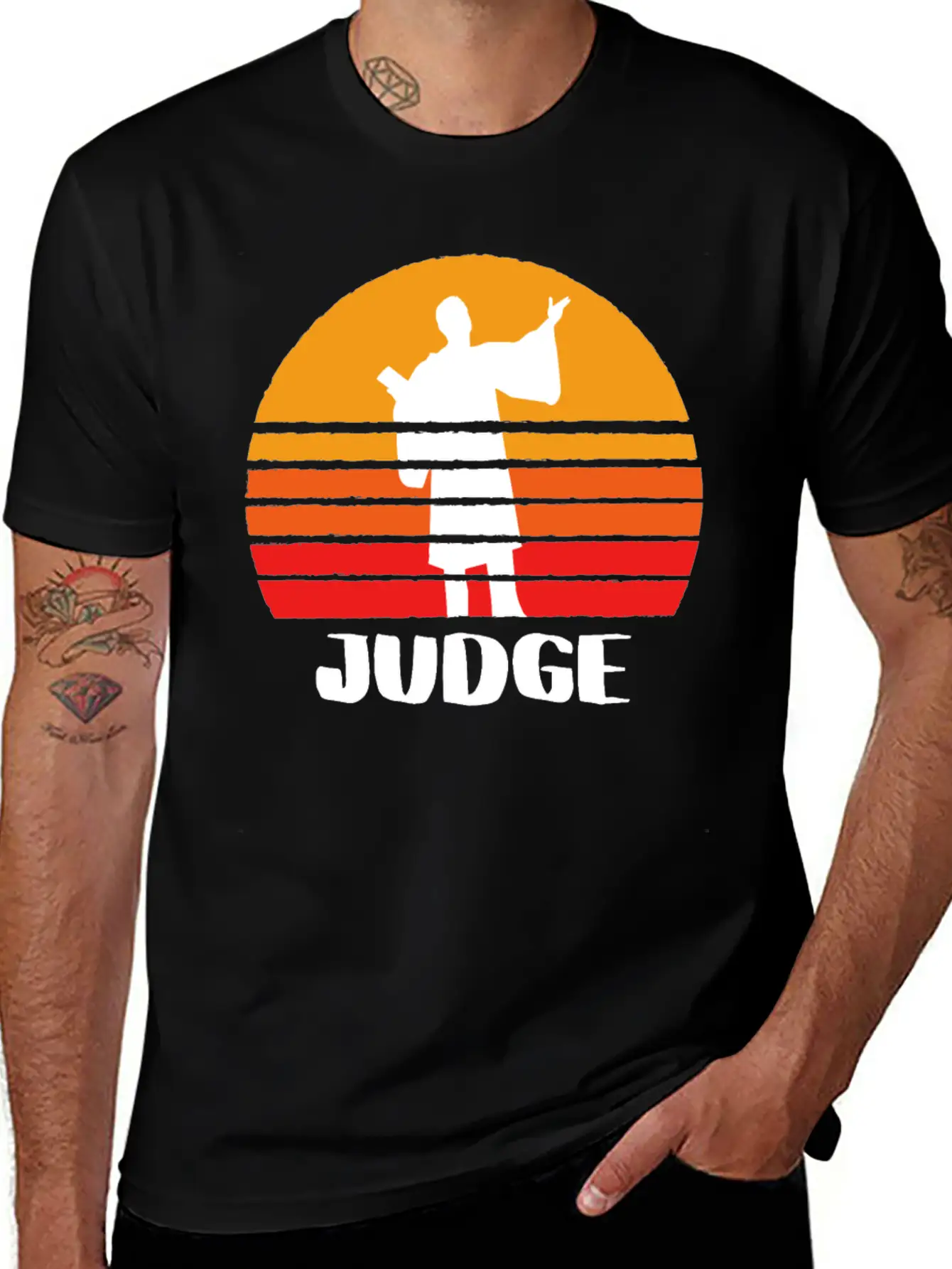 The Judge Modern Fit Casual T-Shirt – Clean And Versatile Design