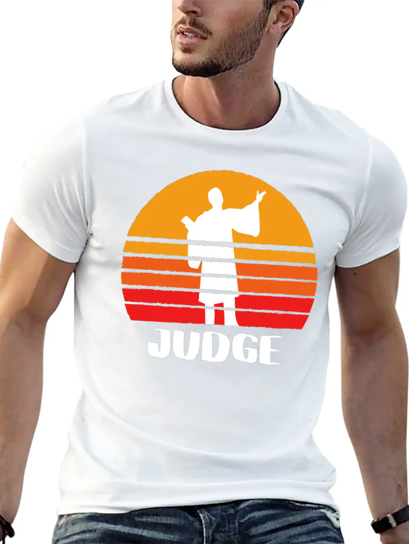 The Judge Modern Fit Casual T-Shirt – Clean And Versatile Design