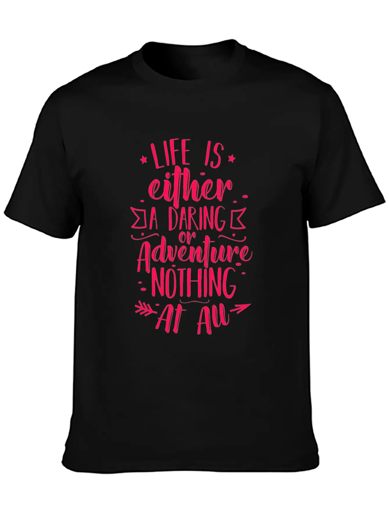 Travel Adventure Classic Crew Neck Graphic Tee – Everyday Minimal Look