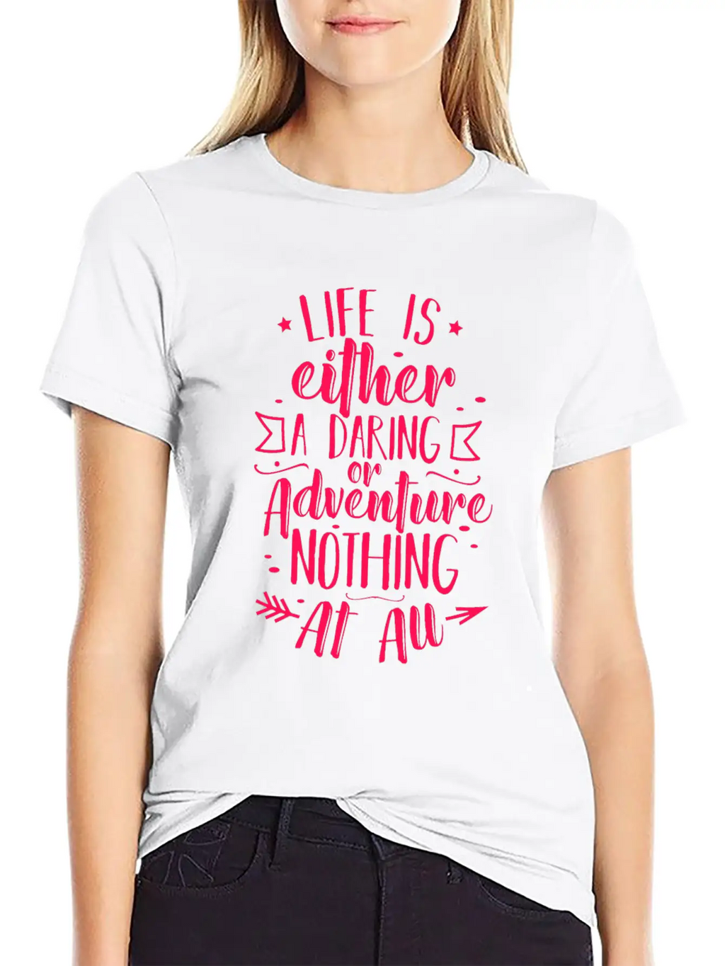 Travel Adventure Classic Crew Neck Graphic Tee – Everyday Minimal Look