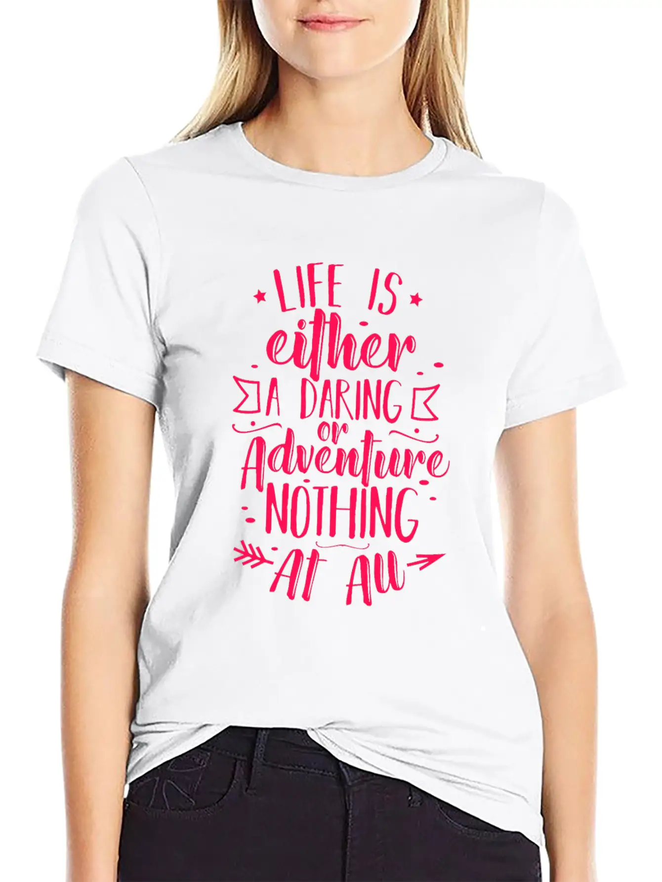 Travel Adventure Classic Crew Neck Graphic Tee – Everyday Minimal Look