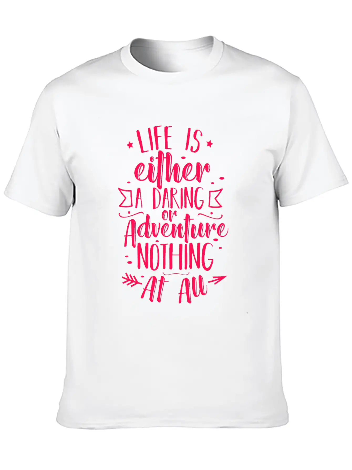 Travel Adventure Classic Crew Neck Graphic Tee – Everyday Minimal Look