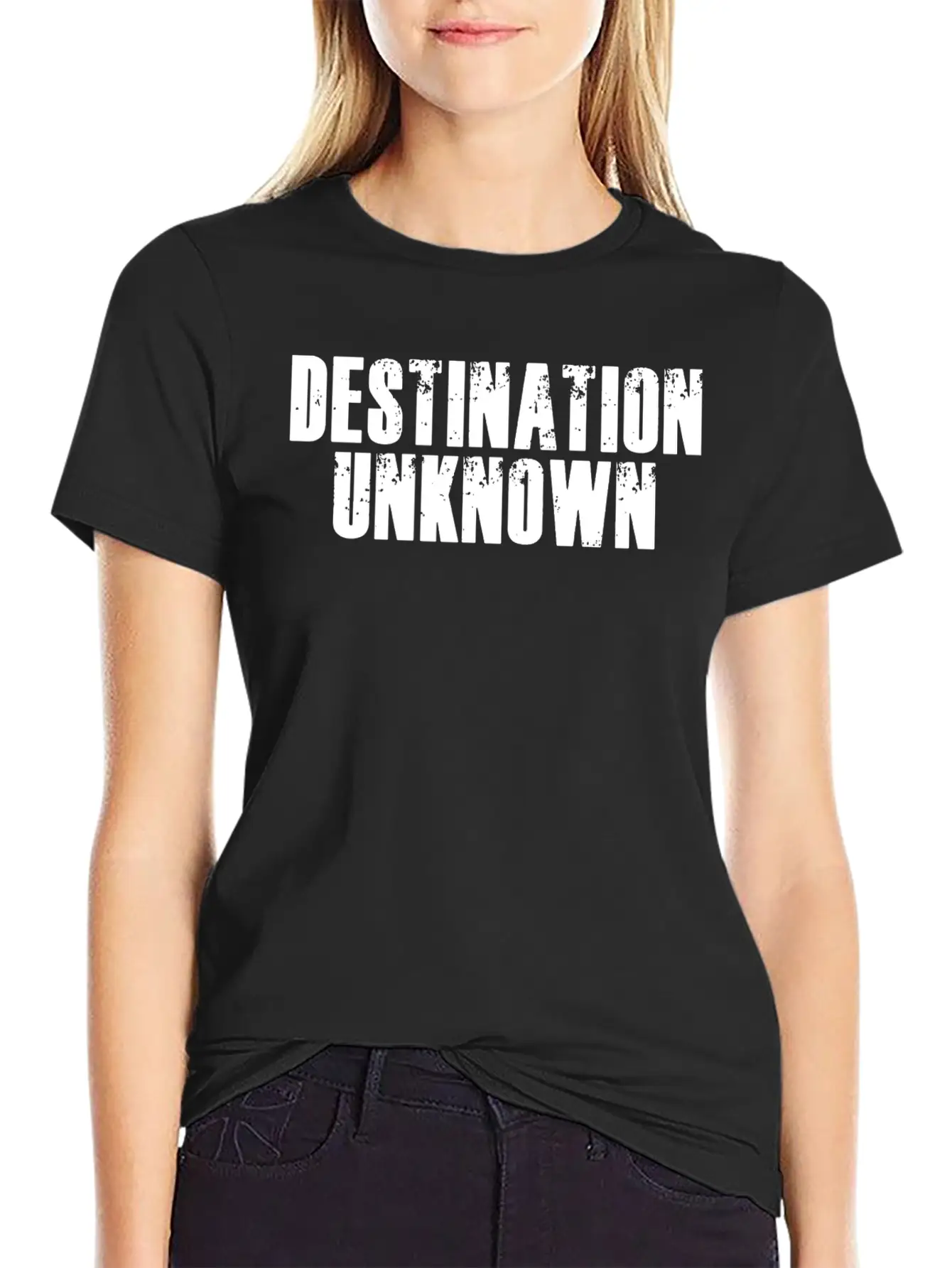 Words Missing Person Relaxed Everyday Tee – Lightweight And Durable Cotton