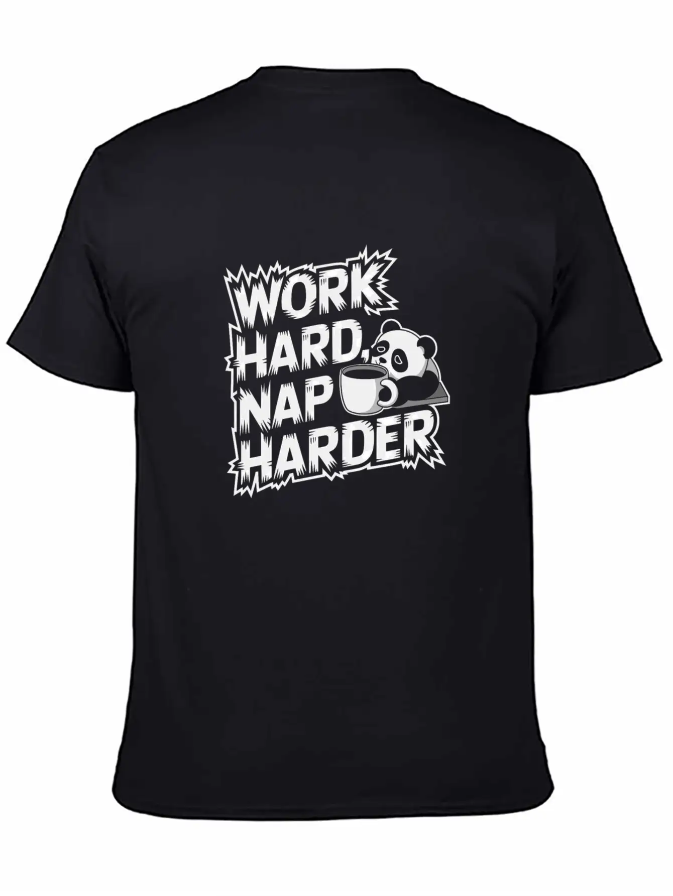 Work Hard Nap Harder Modern Fit Casual T-Shirt – Clean And Versatile Design