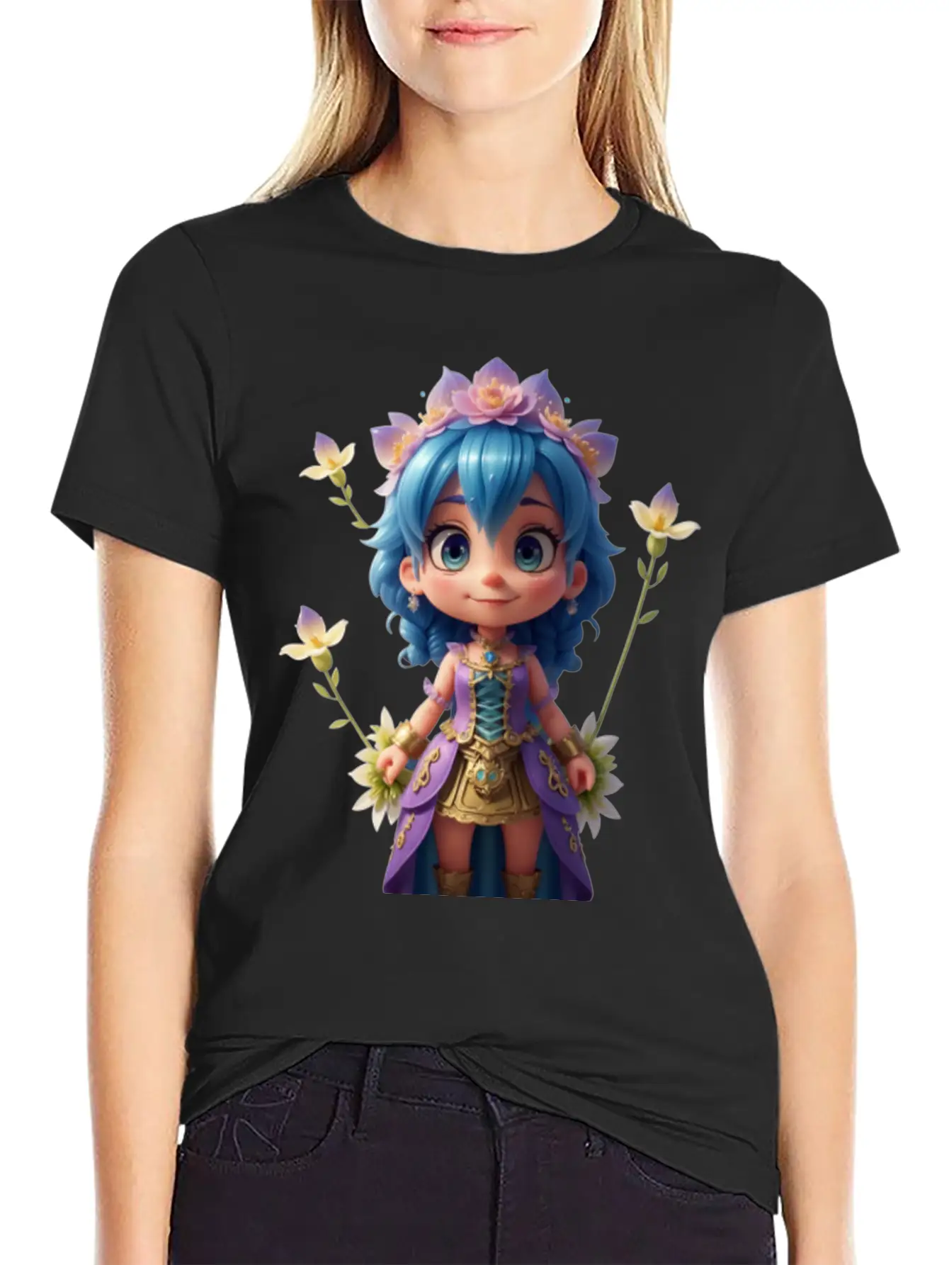 "You Grow, Girl" Relaxed Everyday Tee – Lightweight And Durable Cotton