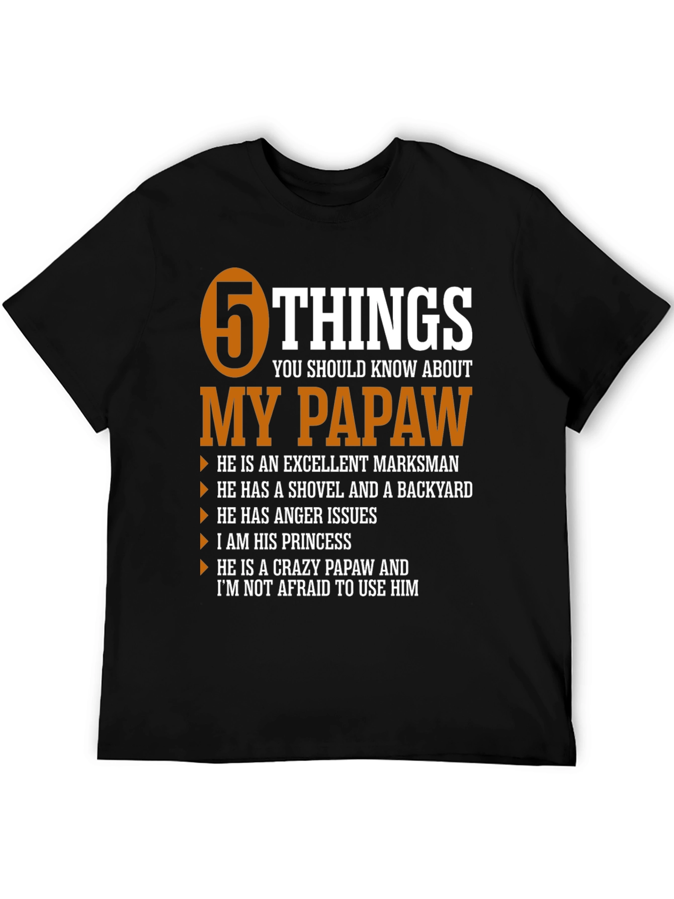 5 Things You Should Know About My Papaw T-Shirt