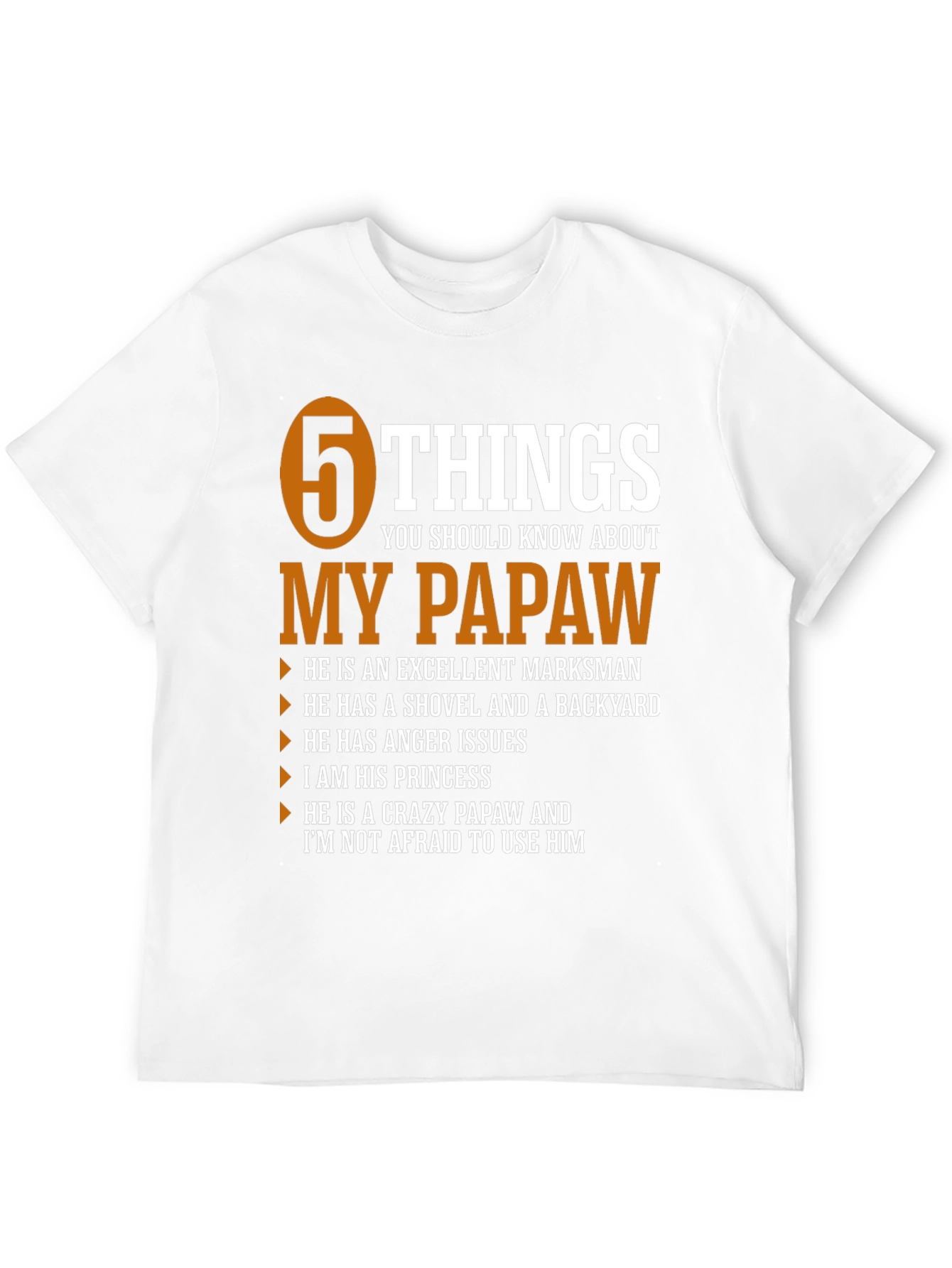 5 Things You Should Know About My Papaw T-Shirt