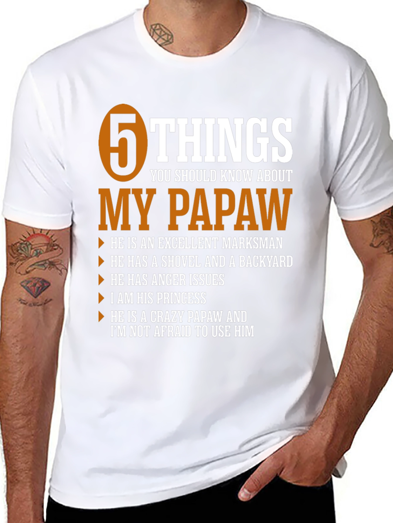 5 Things You Should Know About My Papaw T-Shirt