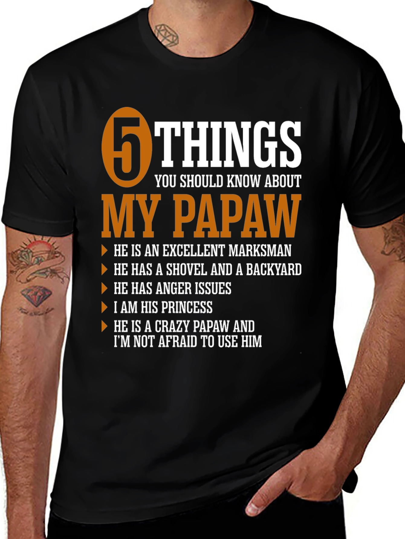 5 Things You Should Know About My Papaw T-Shirt