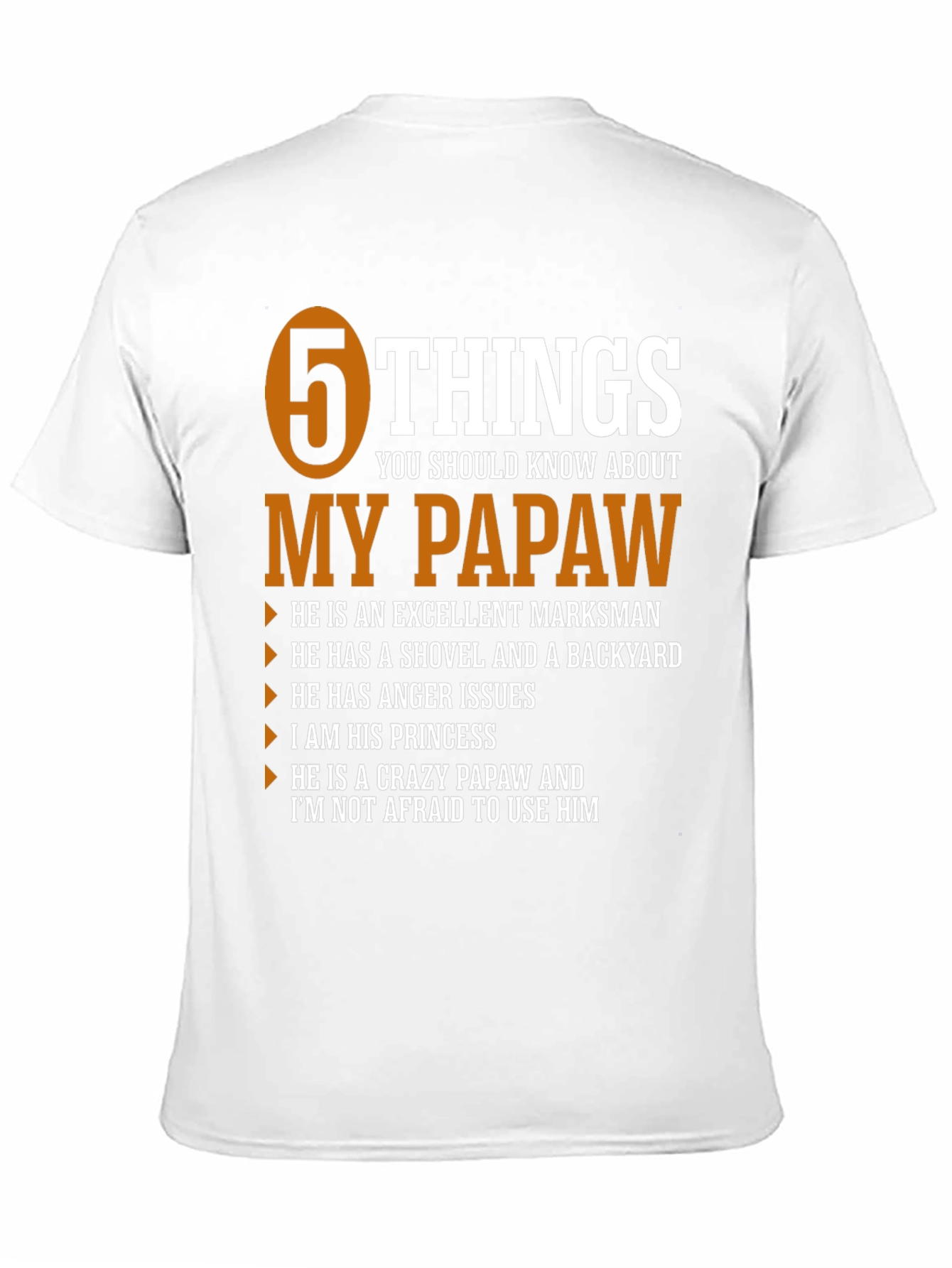 5 Things You Should Know About My Papaw T-Shirt