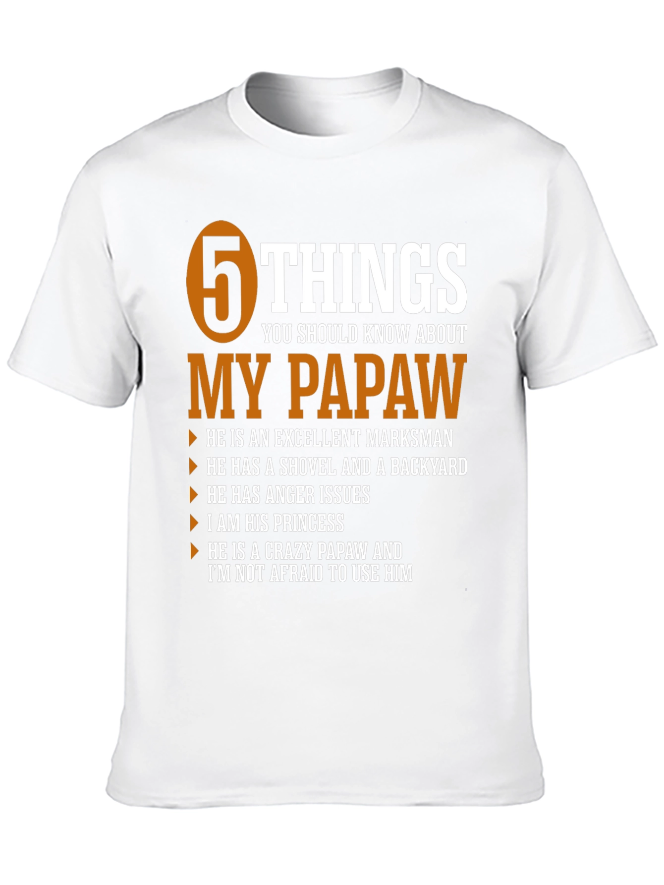 5 Things You Should Know About My Papaw T-Shirt